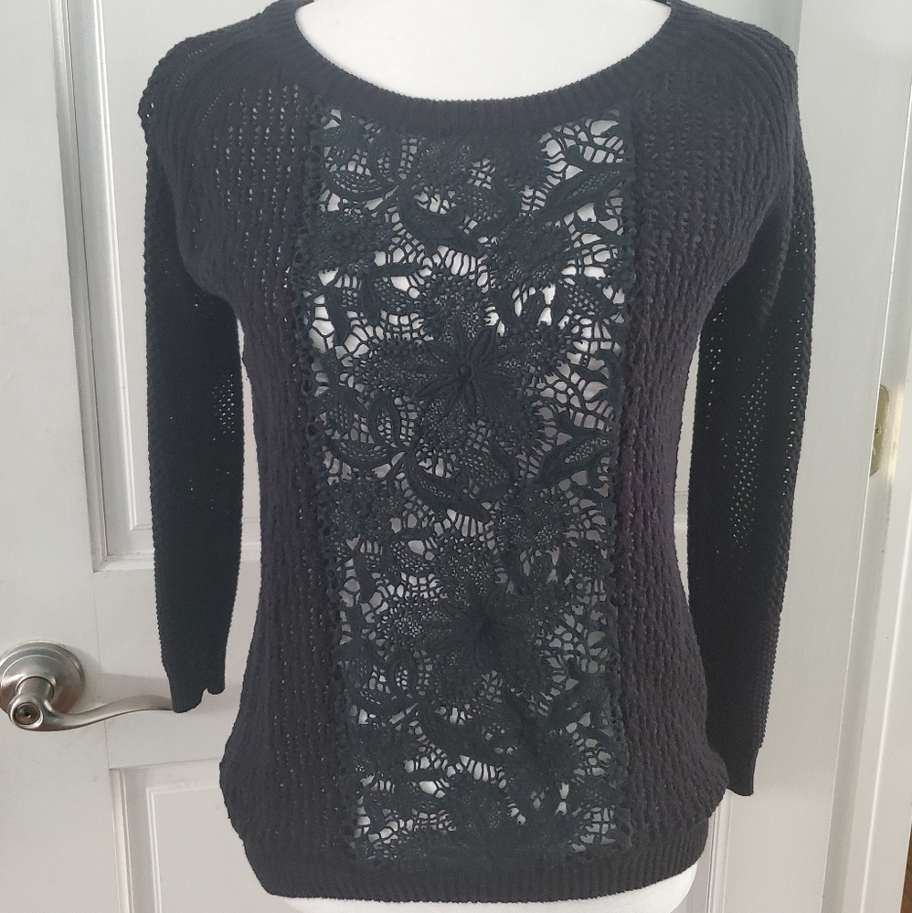 Black Knit Sweater